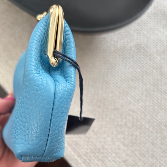 Dooney & Bourke Sky Blue Large Framed Wallet NWT - Picture 5 of 8